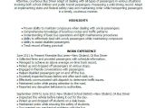 Driver Basic Resume Professional Bus Driver Templates to Showcase Your Talent