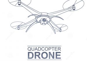 Drone Business Plan Template Drone Vector Logo Stock Vector Image Of Propeller