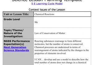 Drury Lesson Plan Template 5e Lesson Plan Template Ngss Best Resume Examples