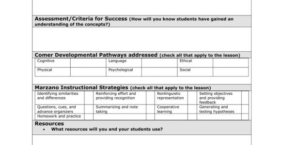 Drury Lesson Plan Template Cooperative Learning Lesson Plan Template Best Resume