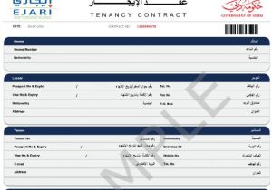Dubai Tenancy Contract Template U A E Visa Rules and Regulations Steep Fine for Landlords
