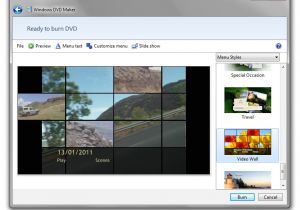 Dvd Flick Menu Templates Dvd Flick Menu Templates Making A Dvd Using Windows Live