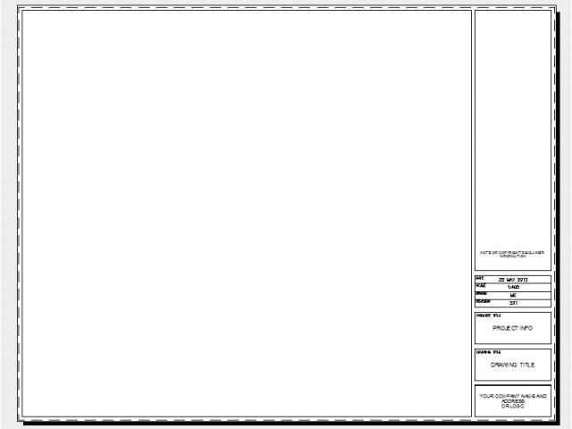 Dwg Title Block Templates Free Autocad Title Blocks Cad Intentions ...