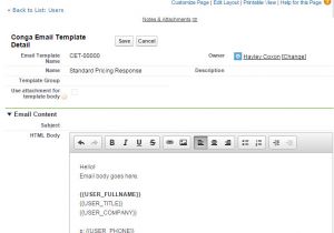 Dynamic Email Template Email Tips Tricks Dynamic Signatures Conga