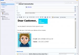 Dynamic Email Template Stunning Rich HTML E Mails with Dynamics Crm 2011