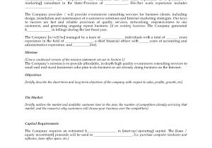 E-commerce Business Plan Template E Commerce Consultant Business Plan Legal forms and