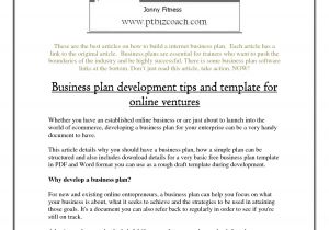 E-commerce Business Plan Template Ecommerce Business Plan Sample Business form Templates