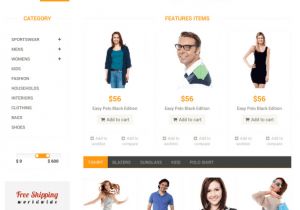 E-commerce Site Templates 15 Free Ecommerce HTML5 Css3 Website Templates