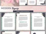 E Magazine Templates Free Download Modern Gypsy Indesign Ebook Template Presentation