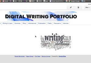 E-portfolio Templates Free Google Sites Templates for Student Portfolios and Projects