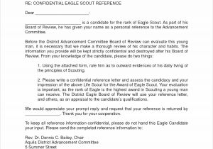 Eagle Scout Proposal Template Letter Of Recommendation for Eagle Scout Template Best Of