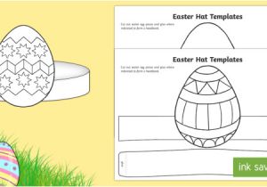 Easter Bonnets Templates Easter Bonnets Templates Easter Hat Templates Worksheet