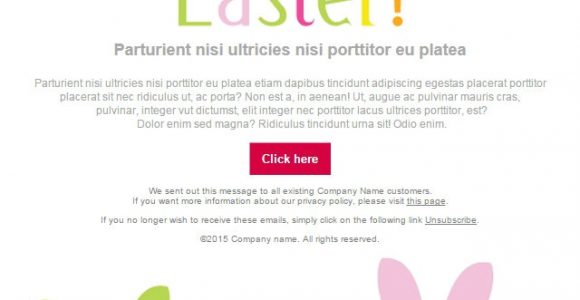 Easter Email Templates 50 Free Easter Email Templates for Sendblaster