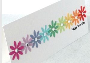 Easy and Simple Card Designs I Would Definitely Want This Colorfull Card On My Birthday