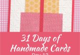 Easy and Simple Card Making 31 Days Of Handmade Cards Day 12 Easy Birthday Cards Diy