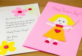 Easy and Simple Teachers Day Card How to Make A Homemade Teacher S Day Card 7 Steps with