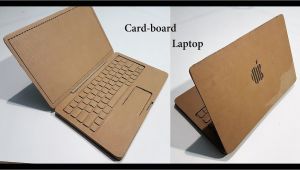 Easy Card Kaise Banate Hain How to Make A Laptop with Cardboard Apple Laptop