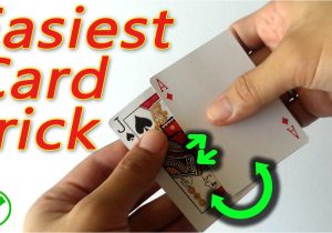 Easy Card Magic Tricks for Kids Easiest Card Switch Magic Trick Tutorial for Beginner even