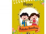 Easy Card Of Raksha Bandhan Happy Raksha Bandhan Bhaiya Greeting Card Love soft Cushion Mug Combo