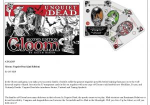Easy Card Tricks for Kids Gloom Unquiet Dead with Images Deck Of Cards Deck