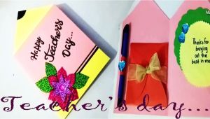 Easy Handmade Teachers Day Card Pin by Ainjlla Berry On Greeting Cards for Teachers Day