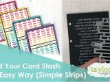 Easy Happy New Year Card Every Card Maker Has A Card Stash On Hand for Occasions that
