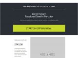 Easy HTML Email Templates 20 Simple HTML Email Templates Free Premium Templates