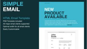 Easy HTML Email Templates 9 Sample HTML Emails Psd