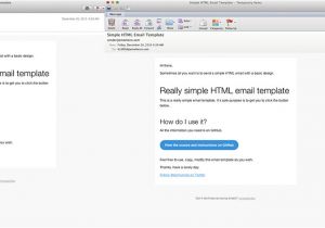 Easy HTML Email Templates Github Leemunroe Responsive HTML Email Template when