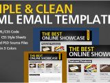 Easy HTML Email Templates Simple Clean HTML Email Template themeforest