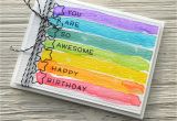 Easy Ideas for A Birthday Card Intro Simply Celebrate Simply Sentiments Watercolor