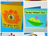 Easy Mothers Day Card Ideas Easy Mother S Day Cards Crafts for Kids to Make with