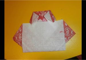 Easy origami Shirt Father S Day Card Slaganje Salveta Kosulja Napkins Folding Shirt