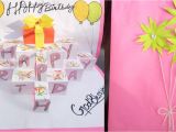 Easy Pop Up Birthday Card D Pop Up Birthday Card How to Make Easy Birthday Card by