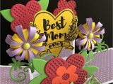 Easy Pop Up Card Flower Amazon Com Mothers Day Card Handmade Card Flower Card