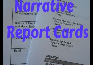 Easy Remarks for Report Card Narrative Report Cards Student Info Homeschool Elementary