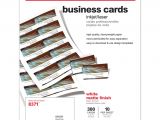 Easy Saver Card Store List Office Depota Brand Matte Business Cards 2 X 3 1 2 White Pack Of 300 Item 717631