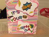 Easy Simple Birthday Card Handmade Birthday Card for 10 Year Old Girl 70th Birthday Card
