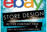 Ebay Storefront Template Ebay Store Design Auction Listing Template Professional