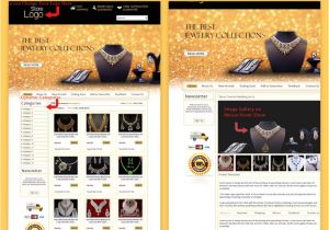 Ebay Storefront Templates Free Custom Ebay Storefront Template Listings Gold Yellow