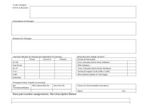 Eco form Template Change order forms Template Ideal Vistalist Co