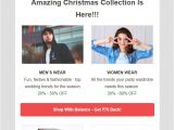 Ecommerce Email Templates Free Download 5 Christmas Email Templates Free Customizable