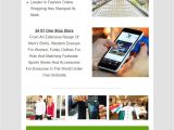 Ecommerce Email Templates Free Download Email Marketing 10 Best E Commerce Email Templates