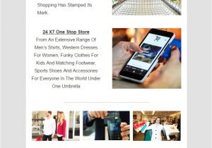 Ecommerce Email Templates Free Download Email Marketing 10 Best E Commerce Email Templates