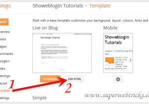 Edit Blogger Mobile Template How to Hide or Remove Powered by Blogger attribution