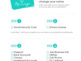 Edit Name On Marriage Card the Best Checklist for Changing Your Name after Your Wedding
