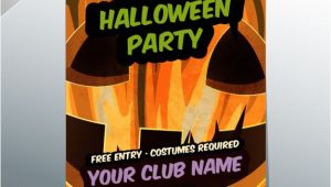 Editable Flyer Templates Download Editable Halloween Party Flyer Template Vector Free Download