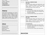 Editable Resume format In Word Jordaan Clean Resume Template