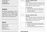 Editable Resume format Word Jordaan Clean Resume Template