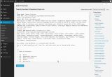 Editing WordPress Templates Appearance Editor Screen WordPress Codex